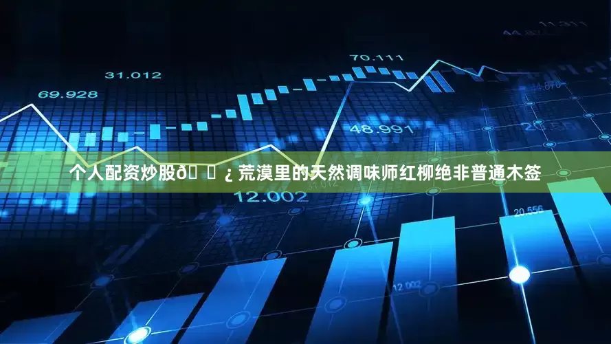 个人配资炒股🌿 荒漠里的天然调味师红柳绝非普通木签